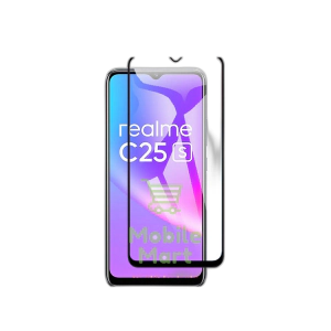 Realme C25s Full Screen Protector 9D Tempered Glass Protector For Realme C25s