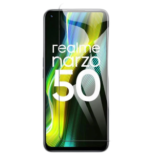 Realme Narzo 50 Glass Protector simple Tempered Glass For Realme Narzo 50