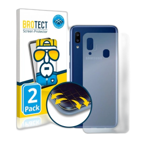 Samsung A20 Back Protector Skin Matte Style Protector For Samsung A20