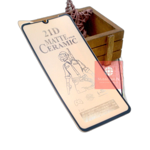 Samsung Galaxy A20 Matte Ceramic Glass Protector For Samsung Galaxy A20