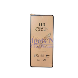 Samsung Galaxy A51 Matte Ceramic Glass Protector For Samsung Galaxy A51