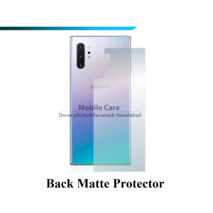 Samsung Galaxy Note 10 Plus Back Protector Skin Matte Style Protector For Samsung Galaxy Note 10 Plus