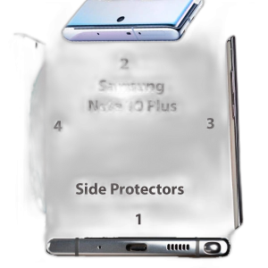 Samsung Galaxy Note 10 Plus Side Protection Side Matte Sctrach Proof For Samsung Galaxy Note 10 Plus