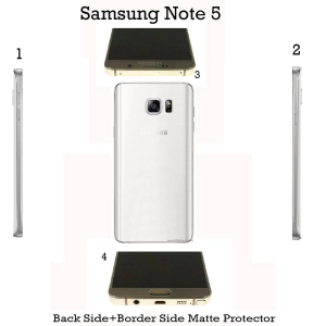 Samsung Galaxy Note 5 Back Protector Skin Matte Style Protector For Samsung Galaxy Note 5