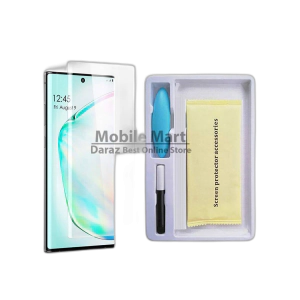 Samsung Note 10 Front UV Tempered Glass Protector For Fully Curved Glass For Samsung Note 10