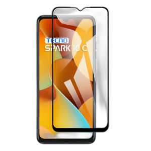 Tecno Spark 10c Full Screen Protector 9D Tempered Glass Protector For Tecno Spark 10c