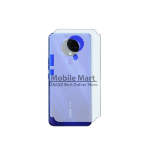 Tecno Spark 6 Back Protector Skin Matte Style Protector For Tecno Spark 6