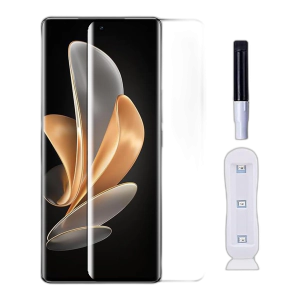 Vivo V29 Front UV Tempered Glass Protector For Fully Curved Glass For Vivo V29