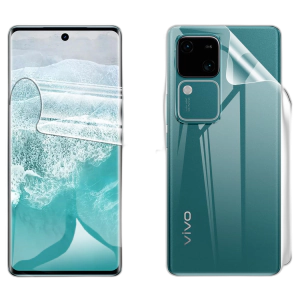 Vivo V30 Front & Back Protection Clear Jelly Soft Ultra Clear Jell For Vivo V30