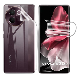 Vivo V30e Front & Back Protection Clear Jelly Soft Ultra Clear Jell For Vivo V30e