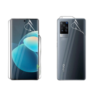 Vivo X60 Pro Front & Back Protection Clear Jelly Soft Ultra Clear Jell For Vivo X60 Pro