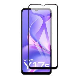 Vivo Y17s Full Screen Protector 9D Tempered Glass Protector For Vivo Y17s 