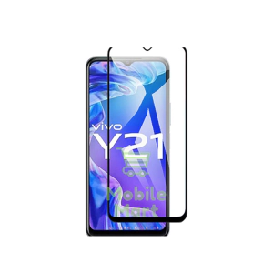 Vivo Y21 Full Screen Protector 9D Tempered Glass Protector For Vivo Y21