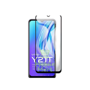 Vivo Y21T Full Screen Protector 9D Tempered Glass Protector For Vivo Y21T