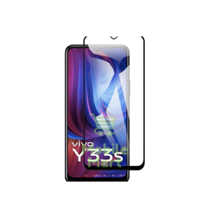Vivo Y33s Full Screen Protector 9D Tempered Glass Protector For Vivo Y33s