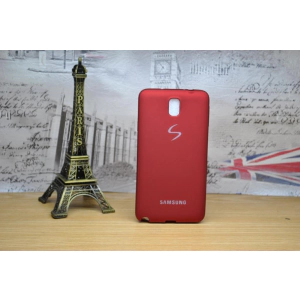 Samsung Note 3 Neo Back Cover Soft Matte TPU Case Cover For Note 3 Neo - Red