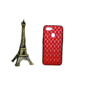 OPPO F9 Back Cover Fancy Stone Glitter Cover For F9