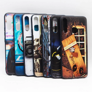 Infinix Hot 8 Lite Back Cover Multicolour 3D Design Silicon Case For Hot 8 Lite Infinix X650