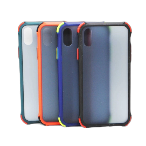 Iphone XS Back Cover Smoky Matte Bumper Armor Case For Iphone XS