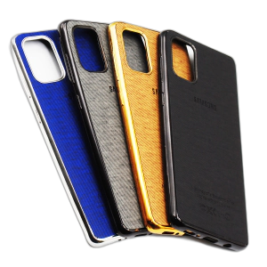 Samsung A71 Back Cover Crome Soft Silicon Case Cover For A71