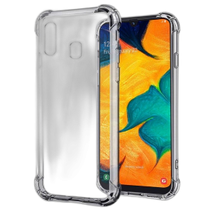 Infinix Smart 4 Back Cover Transparent Extra Bumper Anti Shock Soft Crystal Clear Case For Smart 4 X653