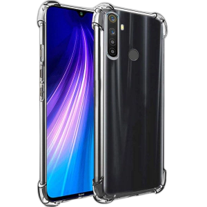 Xiaomi Redmi Note 8 Back Cover Transparent Extra Bumper Anti Shock Soft Crystal Clear Case For Redmi Note 8