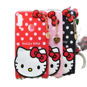 Samsung A20s Back Cover Hello Kitty Ladies Silicone Cartoon Case For Galaxy A20s