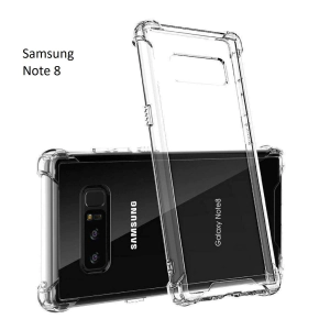 Samsung Note 8 Back Cover Transparent Extra Bumper Anti Shock Soft Crystal Clear Case For Galaxy Note 8