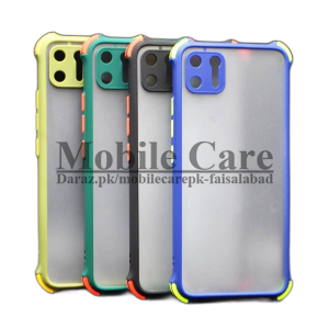 Realme C11 Back Cover Shock Proof Smoky Matte Camera Extra Bumper Case Cover For Realme C11