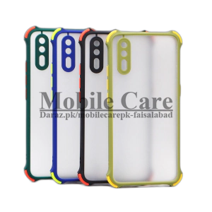 Vivo S1 Back Cover Shock Proof Smoky Matte Camera Extra Bumper Case Cover For Vivo S1