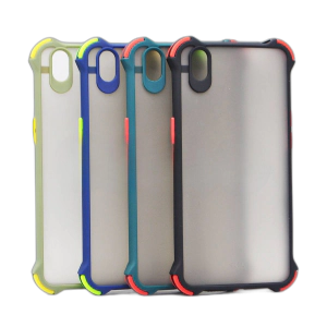 Oppo A37 Back Cover Shock Proof Smoky Matte Extra Bumper Case Cover For Oppo A37