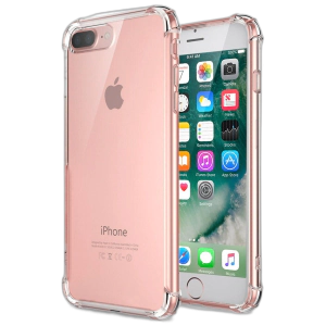 Apple iPhone 8 Plus Back Cover Transparent Extra Bumper Anti Shock Soft Crystal Clear Case Cover For iPhone 8 Plus