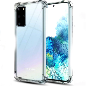 Samsung Galaxy S20 Plus Back Cover Transparent Extra Bumper Anti Shock Soft Crystal Clear Case Cover For Samsung Galaxy S20 Plus