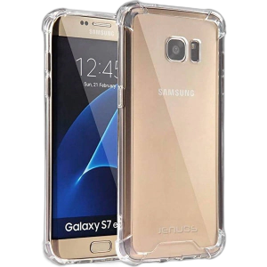 Samsung Galaxy S7 Edge Back Cover Transparent Extra Bumper Anti Shock Soft Crystal Clear Case Cover For Samsung Galaxy S7 Edge