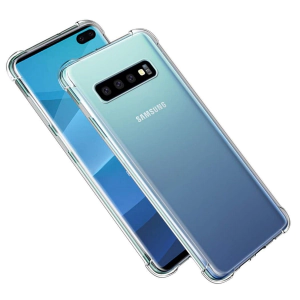 Samsung Galaxy S10 Plus Back Cover Transparent Extra Bumper Anti Shock Soft Crystal Clear Case Cover For Samsung Galaxy S10 Plus