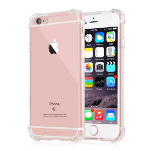 Apple iPhone 6 Plus Back Cover Transparent Extra Bumper Anti Shock Soft Crystal Clear Case Cover For iPhone 6 Plus