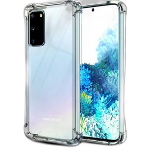 Samsung Galaxy S20 Back Cover Transparent Extra Bumper Anti Shock Soft Crystal Clear Case Cover For Samsung Galaxy S20