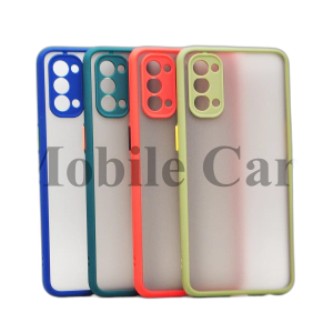 Oppo Reno 4 Back Cover Smoky Matte Armor Case Camera protection Cover For Oppo Reno 4