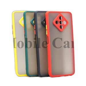 Infinix Zero 8 Back Cover Smoky Matte Armor Case Camera Protection Cover For Infinix Zero 8