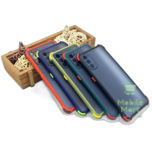 Oppo Reno 4 Back Cover Bumper Armor Case Camera Protector Cover For Oppo Reno 4 - Smoky Matte