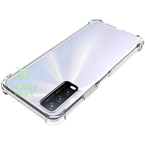 Vivo Y20A Back Cover Transparent Extra Bumper Anti Shock Soft Crystal Clear Case For Vivo Y20A