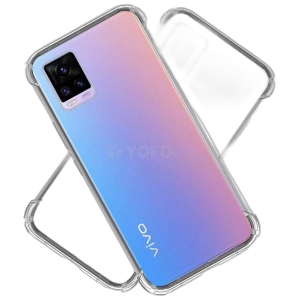 Vivo V20 Back Cover Transparent Extra Bumper Anti Shock Soft Crystal Clear Case For Vivo V20