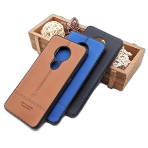 Nokia 6.2 Back Cover Nokia 7.2 Back Cover Multicolour Soft Pierre Leather stuff pouch Texture pattren Case Cover For Nokia 6.2 Nokia 7.2