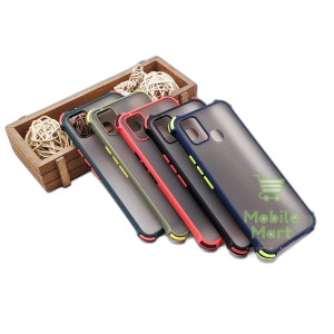 Inifnix Smart 5 Back Cover Smoky Matte Bumper Armor Case Cover For Infini Smart 5