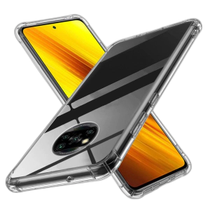 Xiaomi Poco X3 Back Cover Back Cover Transparent Extra Bumper Anti Shock Soft Crystal Clear Case For Xiaomi Poco X3