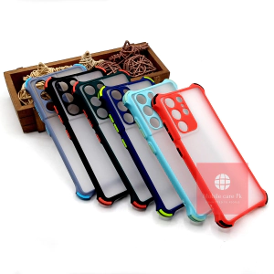 Samsung S21 Ultra Back Cover Smoky Matte Armor Bumper Case Camera protection Cover For Samsung S21 Ultra