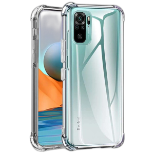 Xiaomi Redmi Note 10s Back Cover Transparent Extra Bumper Anti Shock Soft Crystal Clear Case For Xiaomi Redmi Note 10s