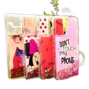 Oppo F19 Pro Back Cover Water Glitter Shiny Ladies Soft Silicon Case For Oppo F19 Pro