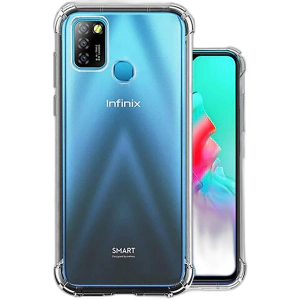 Infinix Hot 10 Lite Back Cover Transparent Extra Bumper Soft Crystal Clear Case For Infinix Hot 10 Lite