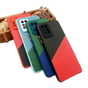 Infinix Note 10 Pro Back Cover Leather Style Soft Case For Infinix Note 10 Pro